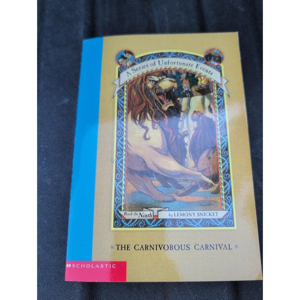 Snicket's A Series Of Unfortunate Events 2-10 Book Set Paperback Scholastic